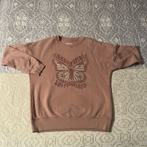 Abercrombie Kids Blush Pullover. Girls size 11/12.